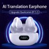 Language Translation Earbuds - Translation Earbuds Real Time, 144 Languages Online Translation, Voice Language Translator with BT 5.3 and APP