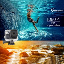 SOOCOO S33 1.5" LCD 1080P FHD WiFi Action Sport Camera Diving 30M Waterproof Camera