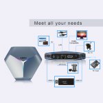A95XF4 Android10.0 Smart TV iptv Box Amlogic S905X4 AV1 Display 8K 4G64G 4G128G BT Set Top Box 2.4/5G WIFI Support Youtube Netflix