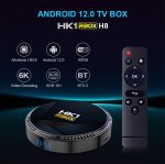 HK1 RBOX-H8 TV BOX Android 12.0 H618 4GB 128GB Dual WiFi Bluetooth5.0 6K Media Player Set Top Box