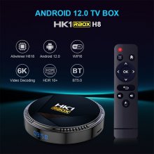 HK1 RBOX-H8 TV BOX Android 12.0 H618 4GB 128GB Dual WiFi Bluetooth5.0 6K Media Player Set Top Box