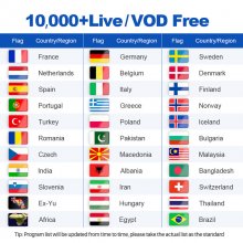 LiveGo IPTV Subscription 12 Months Nordic IPTV NETV FHD IPTV Service for Smart tv M3U IPTV Smarters Free IPTV Test
