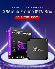 French IPTV Subtv X96 mini TV Box