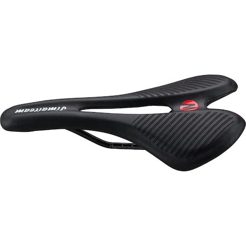 JimaiteamFull Carbon Fiber Cushion Saddle Mountain Road Bike Opening Multi Color - Black